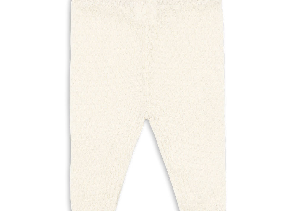 Konges Sløjd A/S Pantalons - Tricot antique white