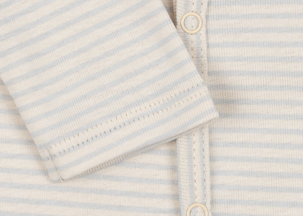 Konges Sløjd A/S Grenouillères tea stripe gray dawn