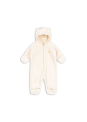 Konges Sløjd A/S Grenouillères avec capuche antique white
