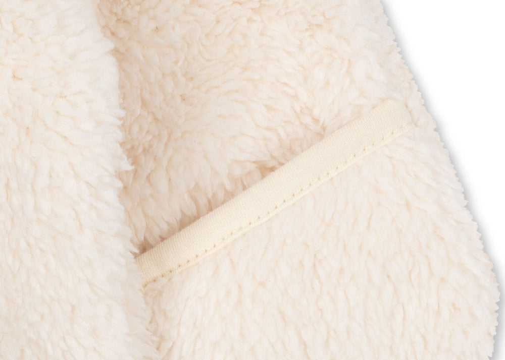Konges Sløjd A/S Grenouillères avec capuche antique white
