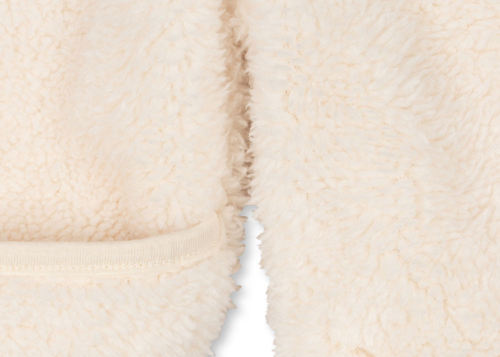 Konges Sløjd A/S Grenouillères avec capuche antique white