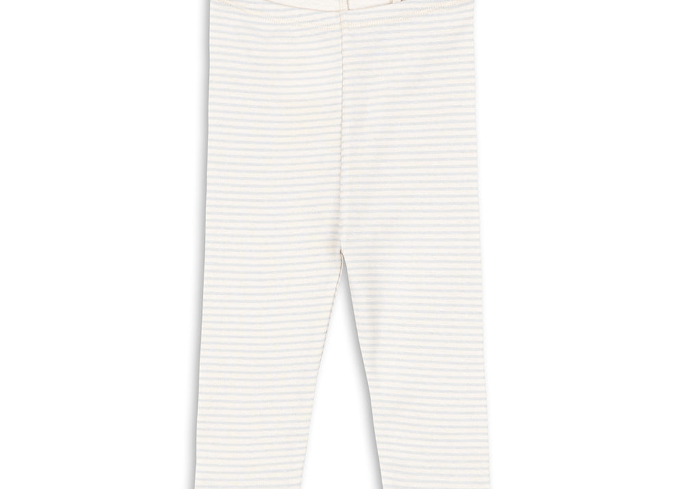 Konges Sløjd A/S Pantalon - Jersey tea stripe gray dawn