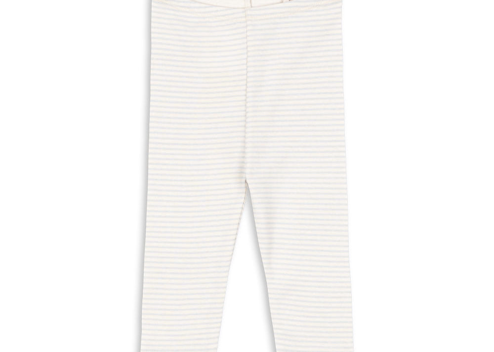 Konges Sløjd A/S Pantalon - Jersey tea stripe gray dawn