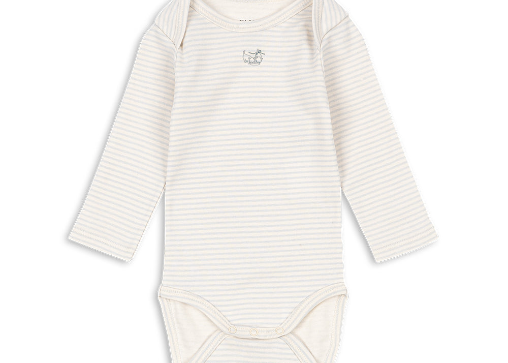 Konges Sløjd A/S Bodies tea stripe gray dawn