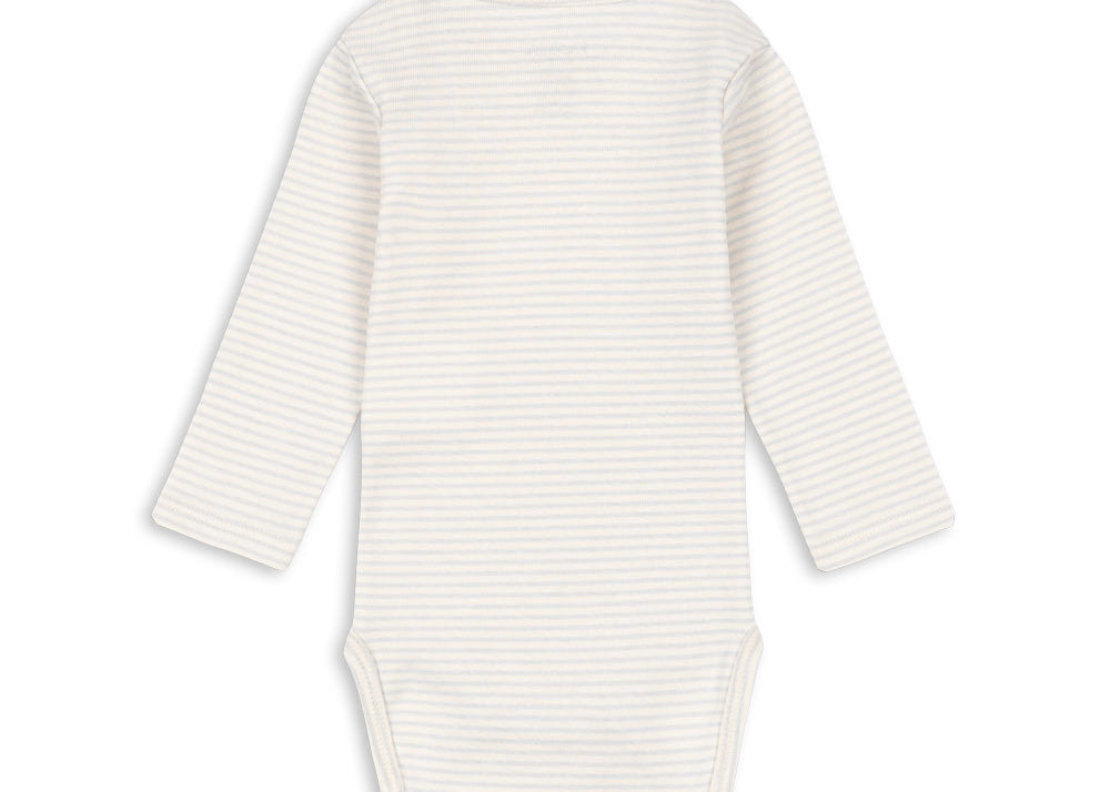 Konges Sløjd A/S Bodies tea stripe gray dawn