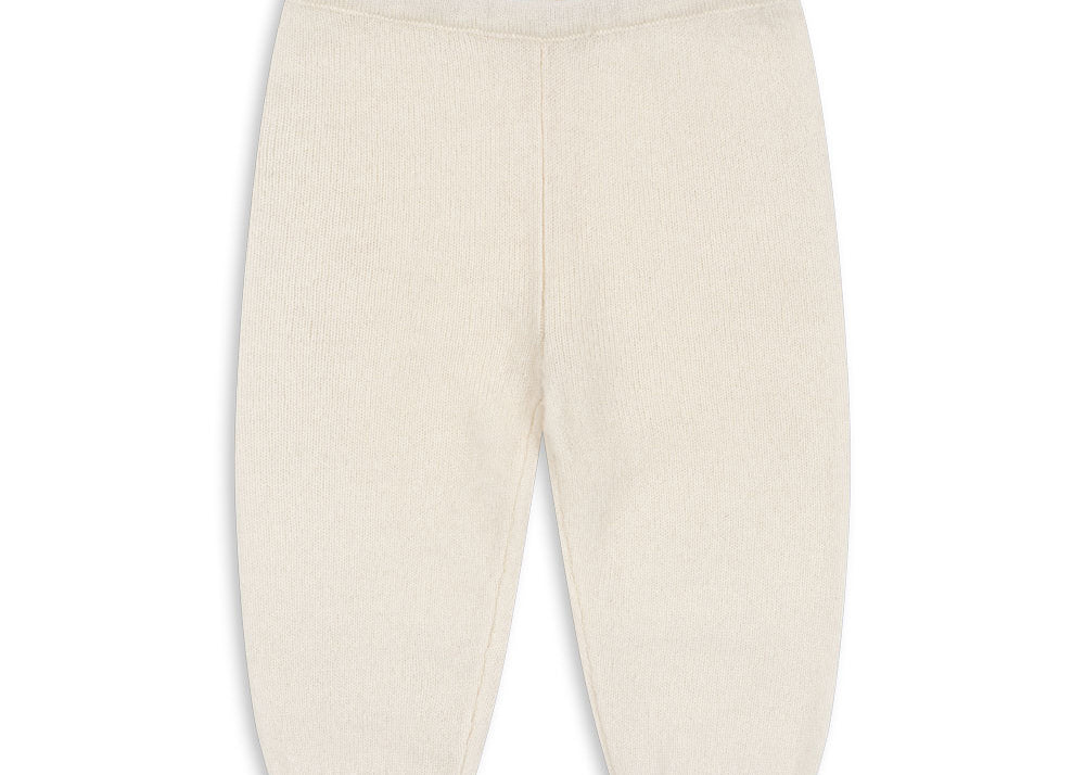 Konges Sløjd A/S Pantalons - Tricot antique white