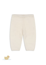 Konges Sløjd A/S Pantalons - Tricot antique white