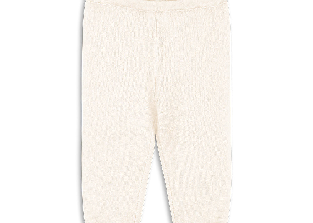 Konges Sløjd A/S Pantalons - Tricot antique white