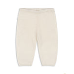 Konges Sløjd A/S KNITTED PANTS antique white