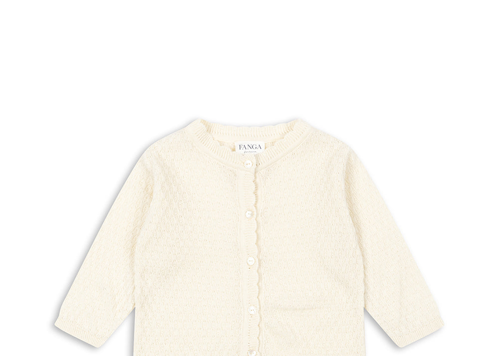 Konges Sløjd A/S Cardigans - Tricot antique white