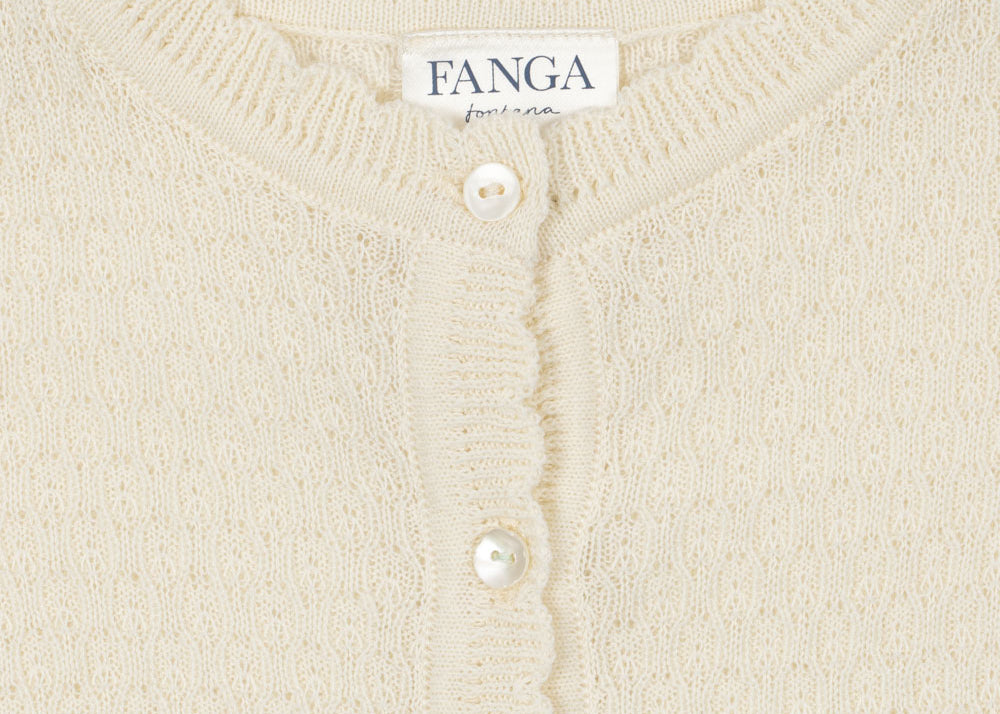 Konges Sløjd A/S Cardigans - Tricot antique white