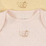 Konges Sløjd A/S BODYSTOCKINGS banana crepe/creole pink