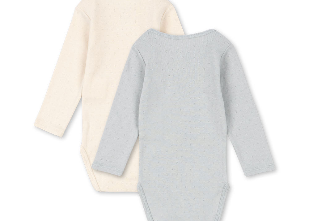 Konges Sløjd A/S BODYSTOCKINGS buttercream/pearl blue