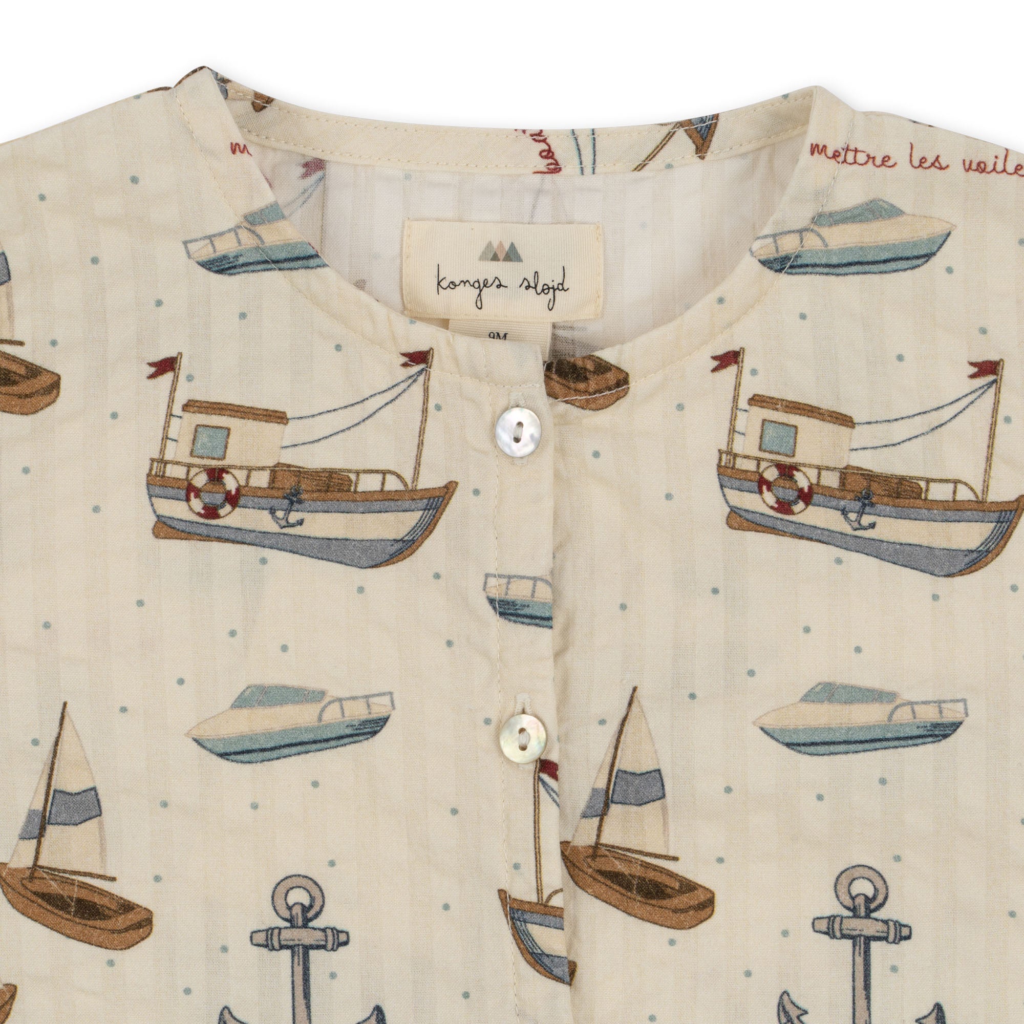 Konges Sløjd A/S Grenouillères et Jumpsuits - Tissé sail away