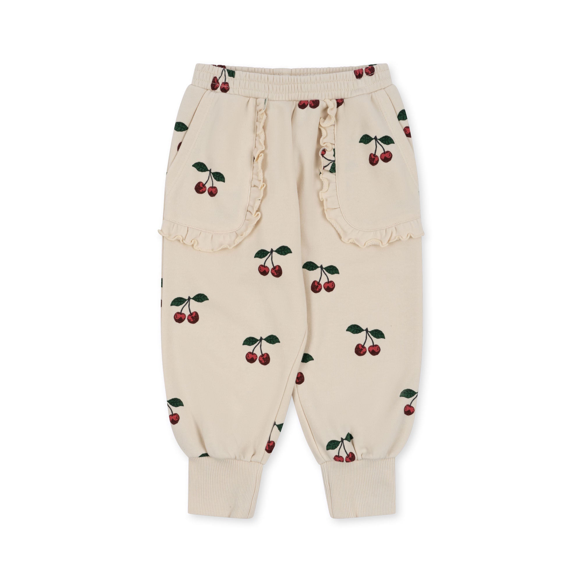 Konges Sløjd A/S Pantalon - Jersey ma grande cerise
