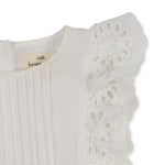 Konges Sløjd A/S WOVEN DRESSES optic white