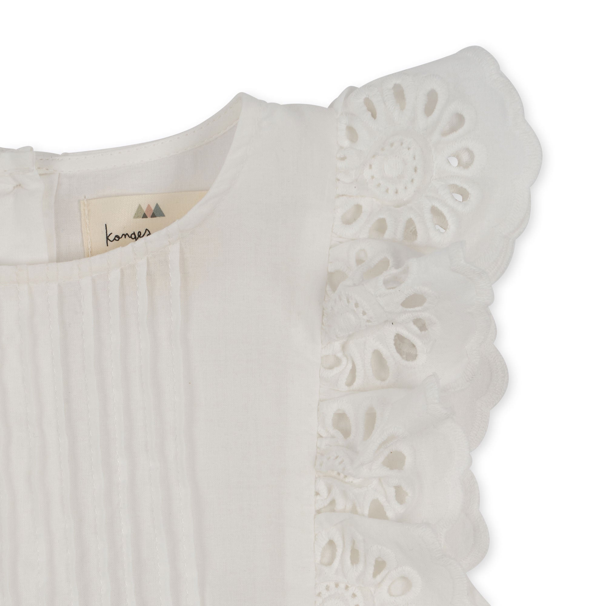 Konges Sløjd A/S WOVEN DRESSES optic white