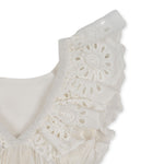 Konges Sløjd A/S Grenouillères et Jumpsuits - Tissé optic white