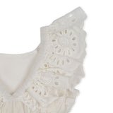 Konges Sløjd A/S Grenouillères et Jumpsuits - Tissé optic white