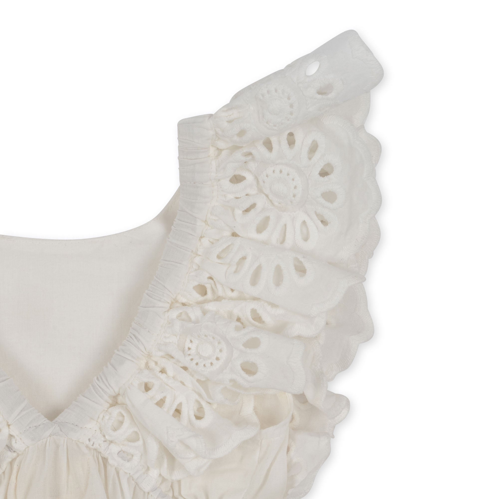 Konges Sløjd A/S Grenouillères et Jumpsuits - Tissé optic white