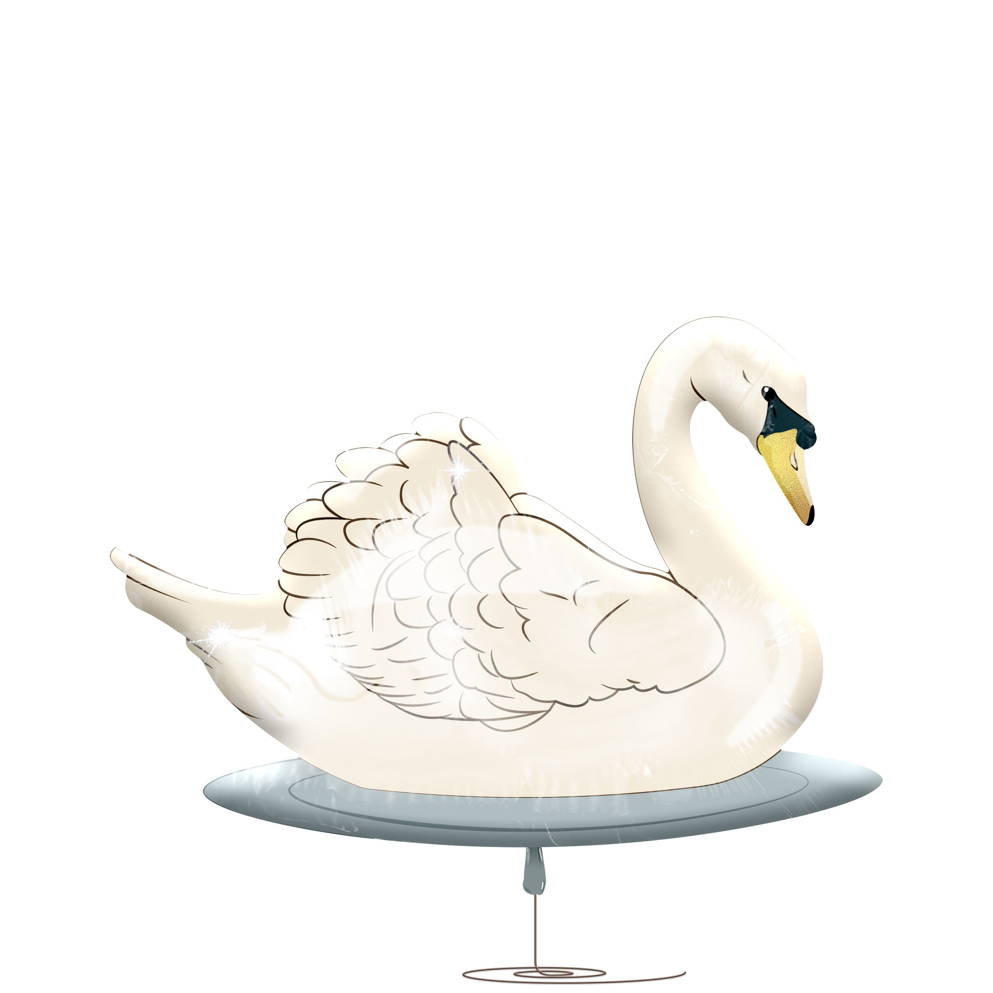 Konges Sløjd A/S anniversaire swan