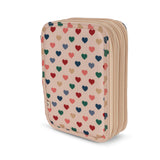 Konges Sløjd A/S Trousse à crayons coeur colorè frappe