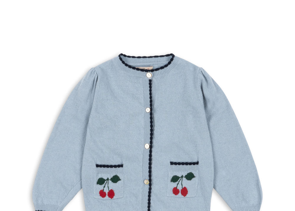 Konges Sløjd A/S Cardigans - Tricot blue fog