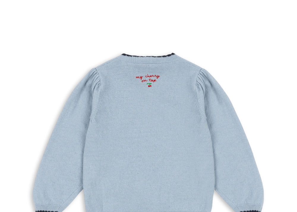 Konges Sløjd A/S Cardigans - Tricot blue fog