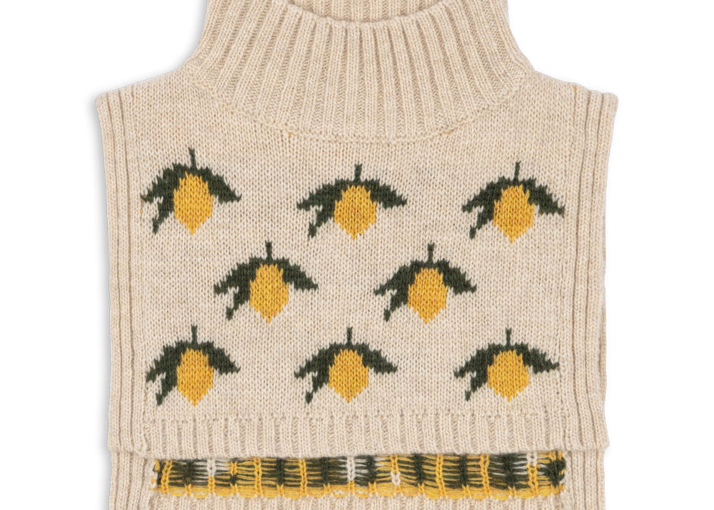 Konges Sløjd A/S Gilet pour le cou lemon