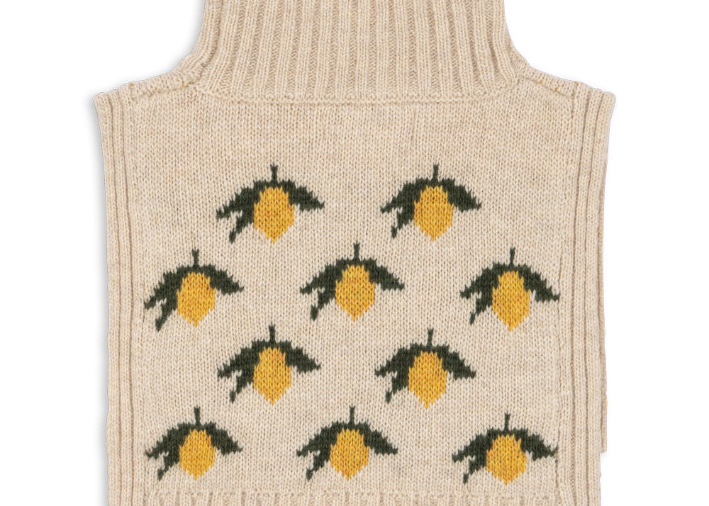 Konges Sløjd A/S Gilet pour le cou lemon