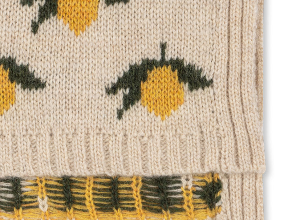 Konges Sløjd A/S Gilet pour le cou lemon