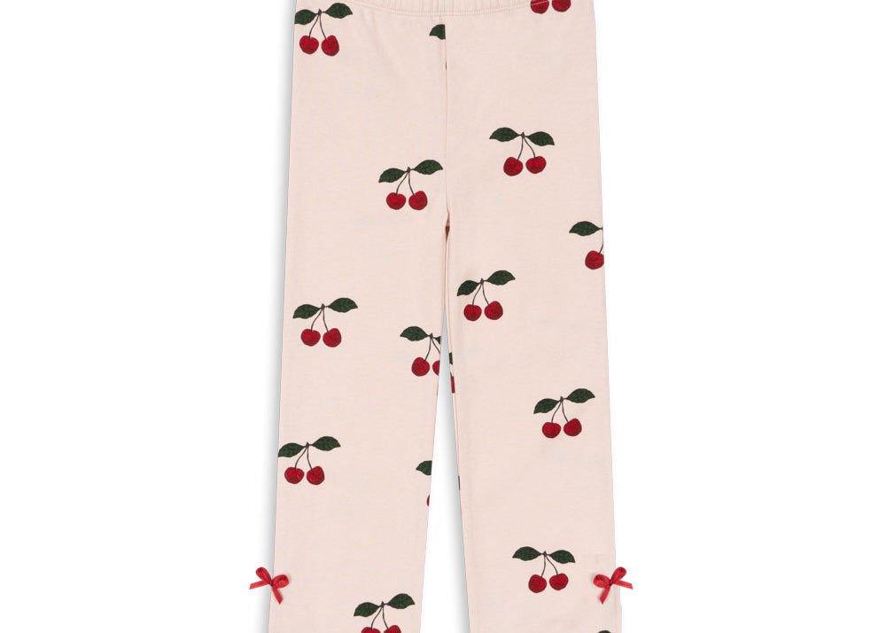 Konges Sløjd A/S Pantalon - Jersey ma grande cerise peony