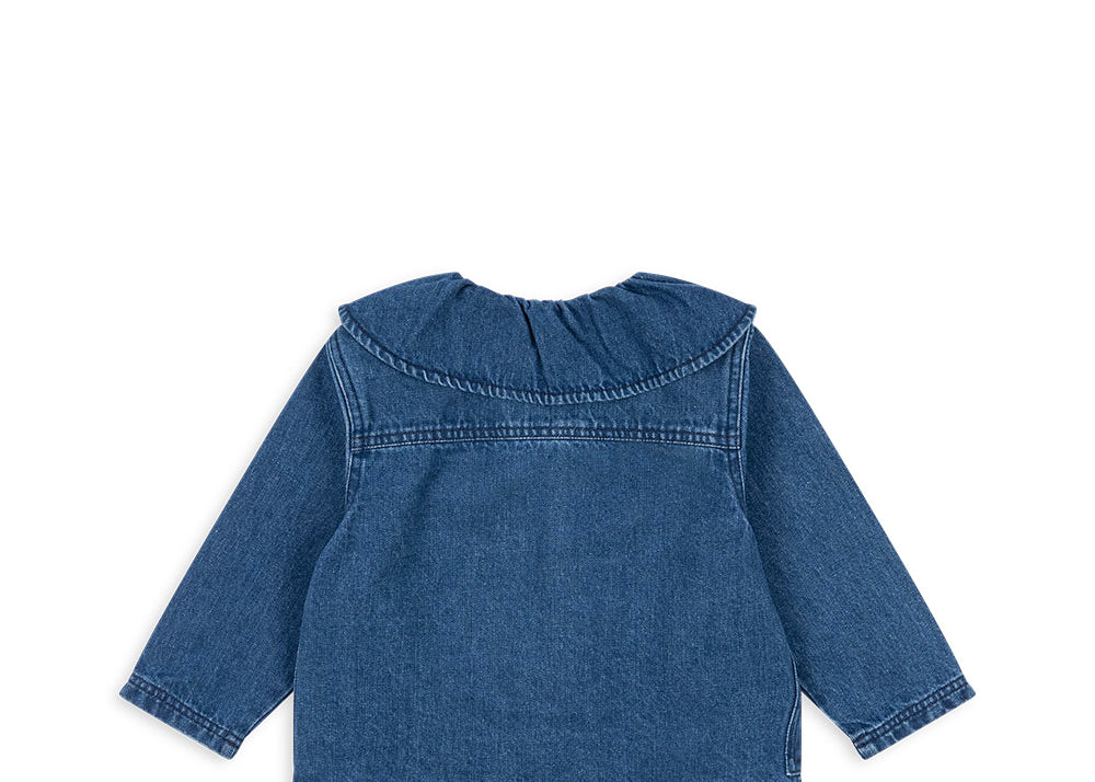 Konges Sløjd A/S Chemisiers - Tissé denim blue cherry