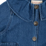 Konges Sløjd A/S Chemisiers - Tissé denim blue cherry