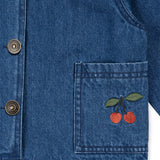 Konges Sløjd A/S Chemisiers - Tissé denim blue cherry