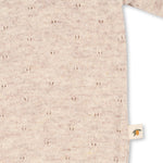 Konges Sløjd A/S Cardigans - Tricot off white melange pointelle