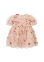 Konges Sløjd A/S WOVEN DRESSES heart rose glitter