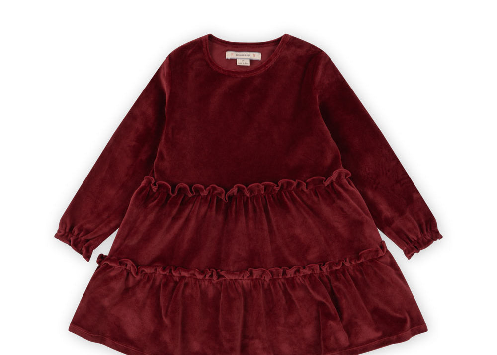 Konges Sløjd A/S Robes - Jersey red dahlia
