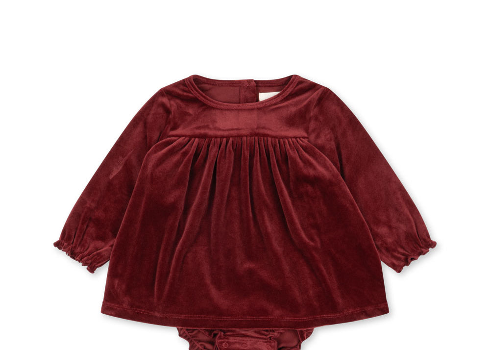 Konges Sløjd A/S Grenouillères et Jumpsuits - Jersey red dahlia