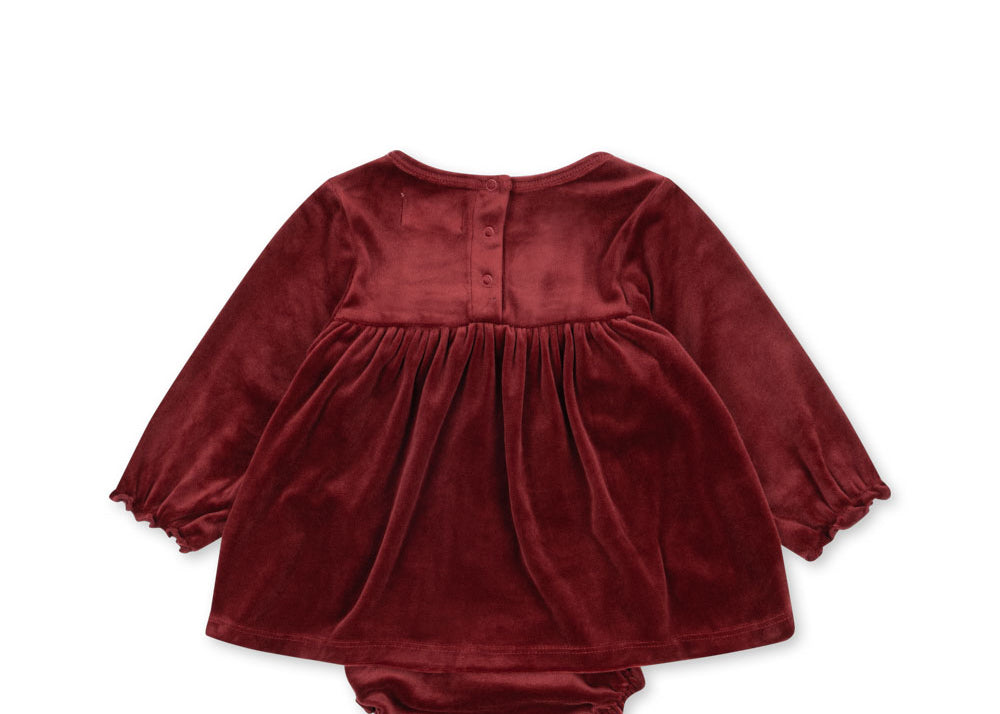 Konges Sløjd A/S Grenouillères et Jumpsuits - Jersey red dahlia