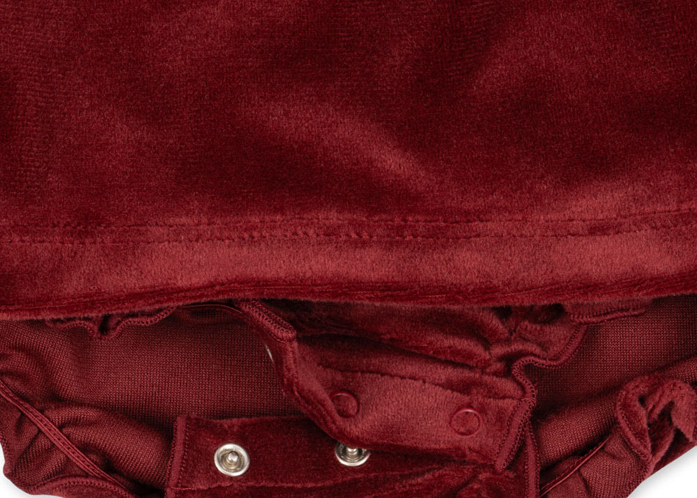Konges Sløjd A/S Grenouillères et Jumpsuits - Jersey red dahlia