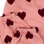 Konges Sløjd A/S Pantalon - Jersey coeur