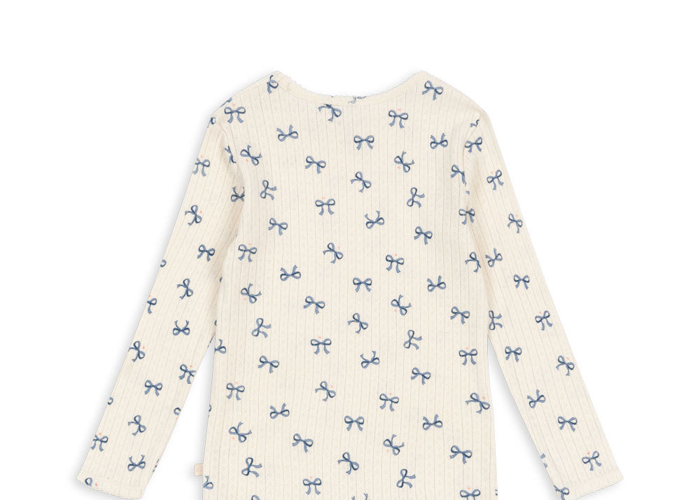 Konges Sløjd A/S Chemisiers - jersey bow bleu