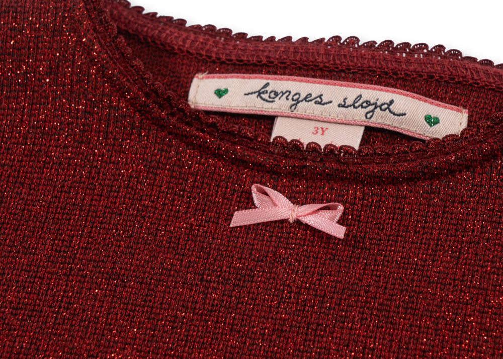 Konges Sløjd A/S Robes - Jersey red dahlia