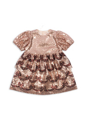 Konges Sløjd A/S WOVEN DRESSES gold blush