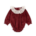 Konges Sløjd A/S Grenouillères et Jumpsuits - Jersey red dahlia