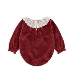 Konges Sløjd A/S Grenouillères et Jumpsuits - Jersey red dahlia