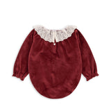 Konges Sløjd A/S Grenouillères et Jumpsuits - Jersey red dahlia