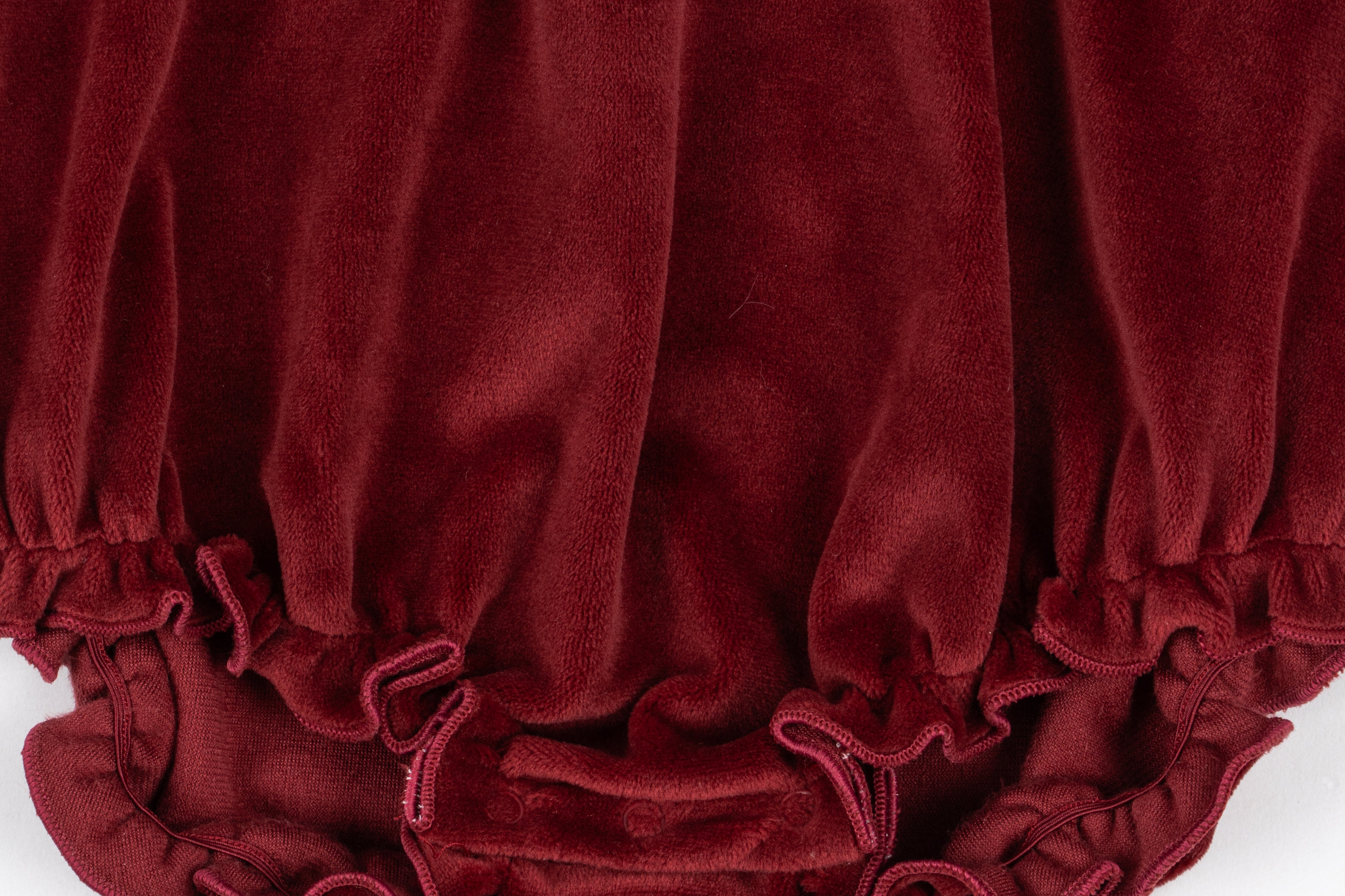 Konges Sløjd A/S Grenouillères et Jumpsuits - Jersey red dahlia