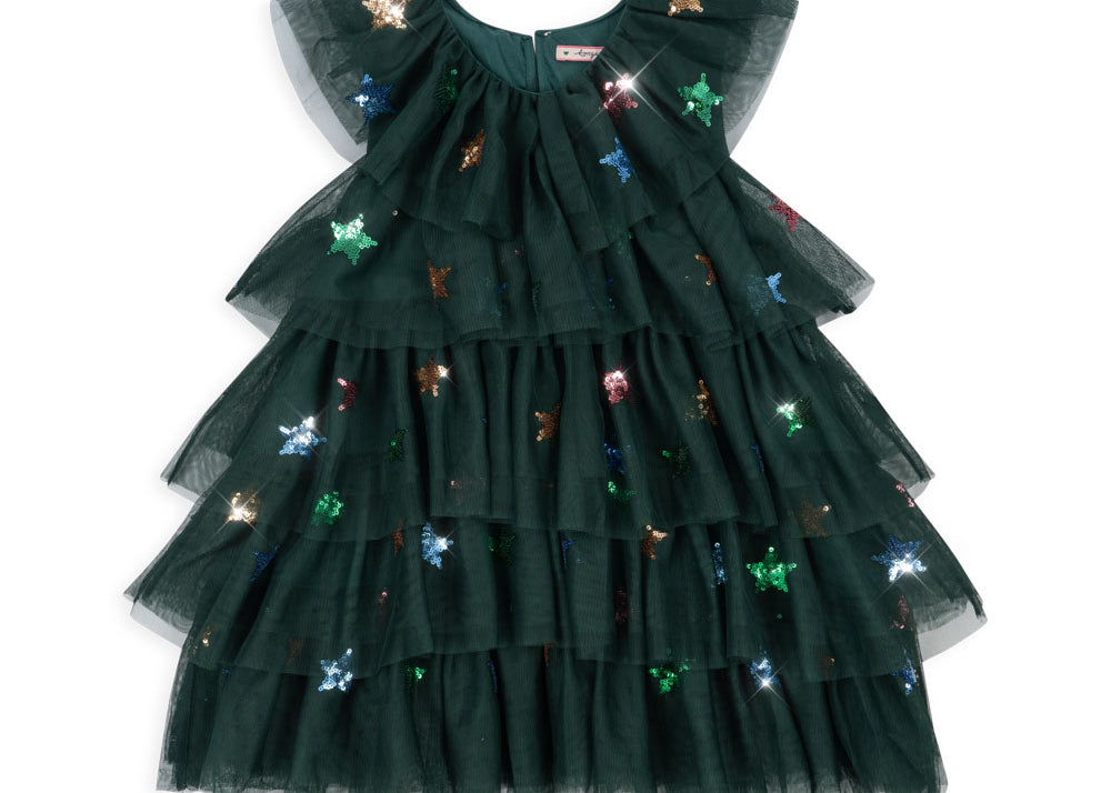 Konges Sløjd A/S WOVEN DRESSES hunter green